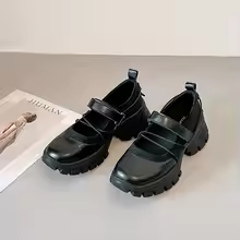 Retro Ballet Mary Jane Soft-Sole Shoes