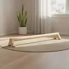 Balance Beam Trainer Wooden Exercise Board